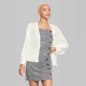 Cream Cardigan Size Medium